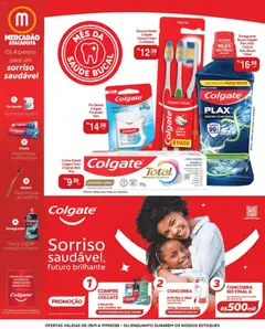 Pré-Visualização do folheto "Ofertas do mês da saúde bucal" da loja Mercadão Atacadista válido a partir de 05/11/2025