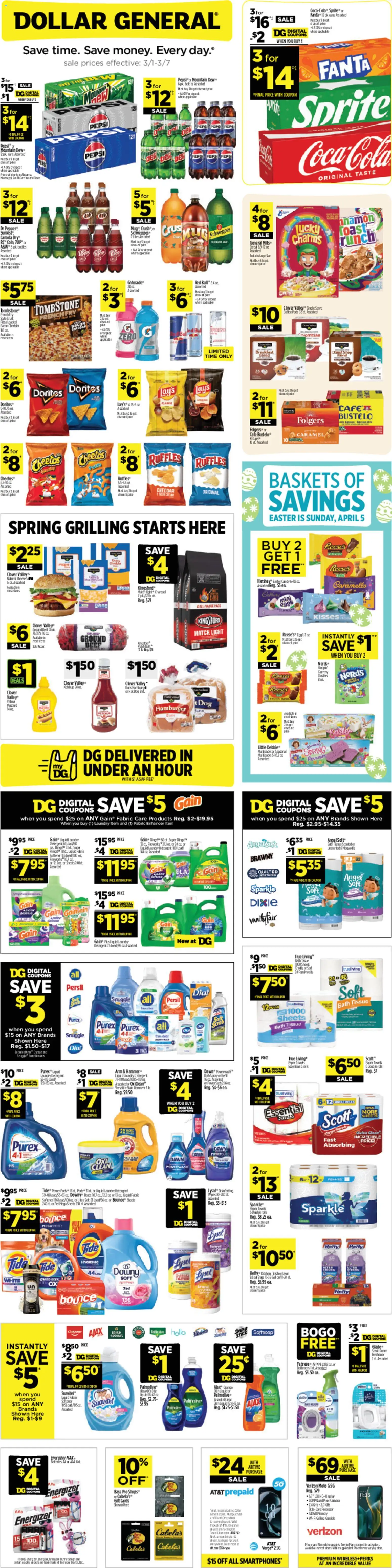 Ad Preview of Dollar General Dollar General Weekly Ad from 03/01/2026