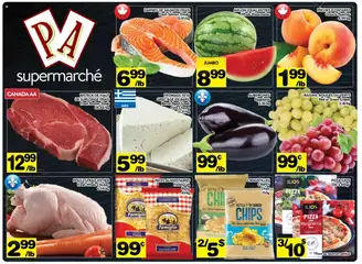 Preview of leaflet Weekly flyer / circulaire from shop Pa Supermarché is valid from Aug 11, 2025