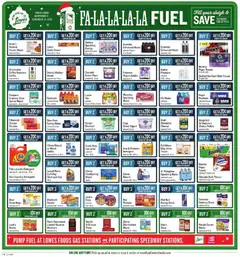 Ad Preview of Lowes Foods Holiday Fuel from 11/12/2025