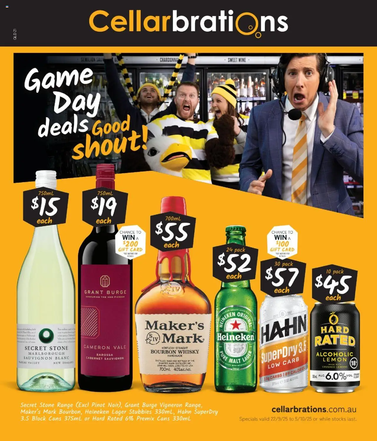 Cellarbrations catalogue valid from 22/09/2025 - page 1