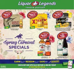 Preview of catalogue Catalogue Yatala from shop Liquor Legends valid 22/10/2025