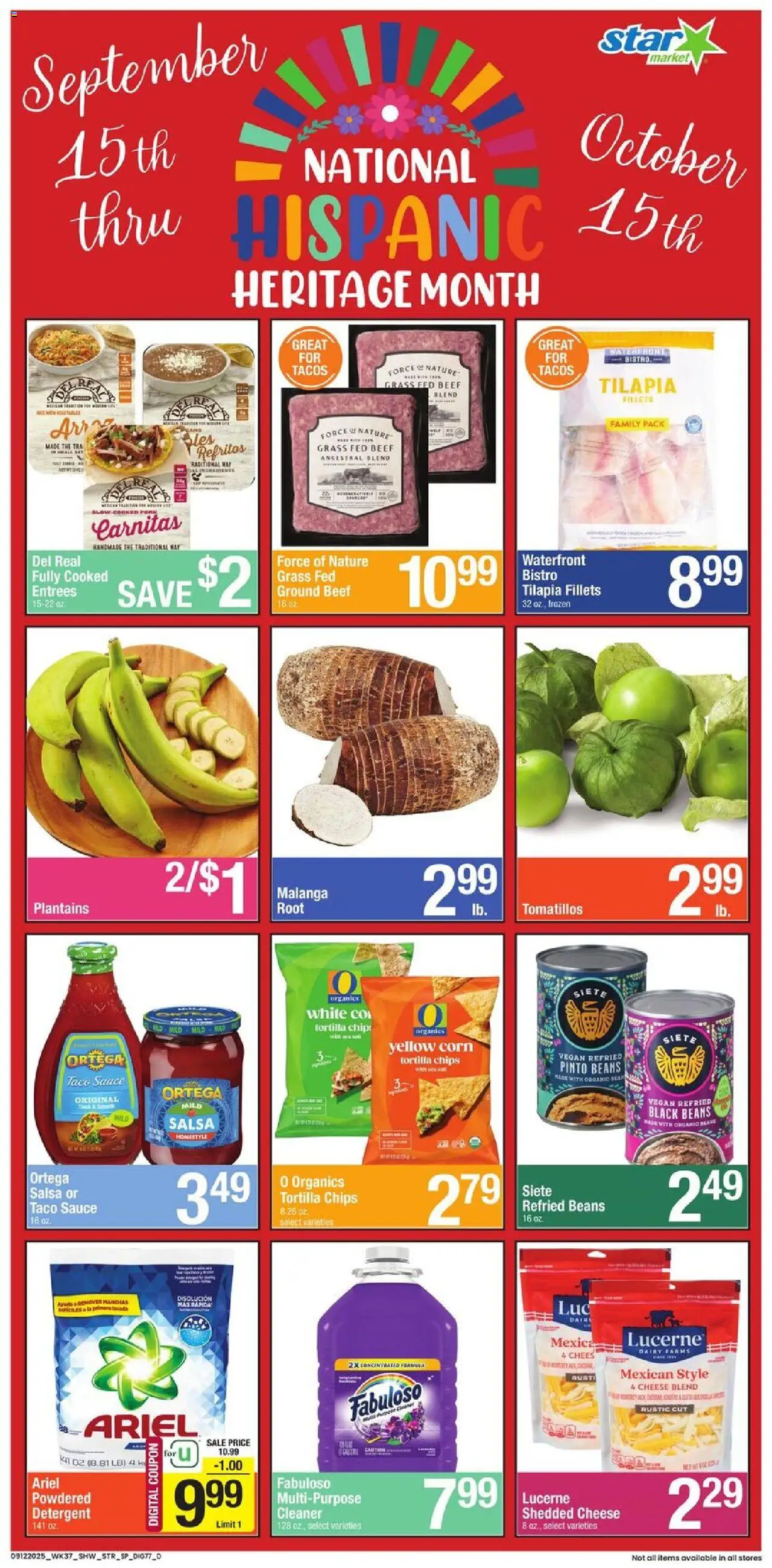 Star Market Ad from 09/15/2025 - Flyer - Page number 1