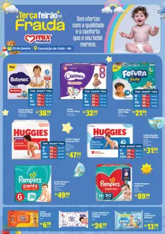 Pré-Visualização do folheto "Ofertas Terça da Fralda" da loja Mateus válido a partir de 20/01/2026