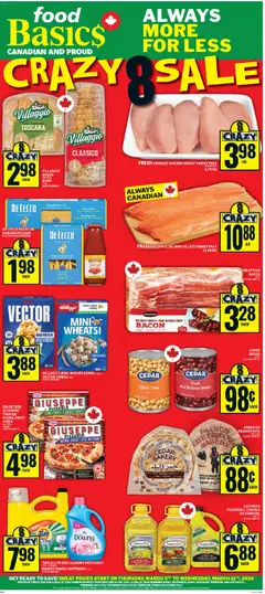 Preview of leaflet Food Basics weekly flyer - Tecumseh from shop Food Basics is valid from Mar 05, 2026