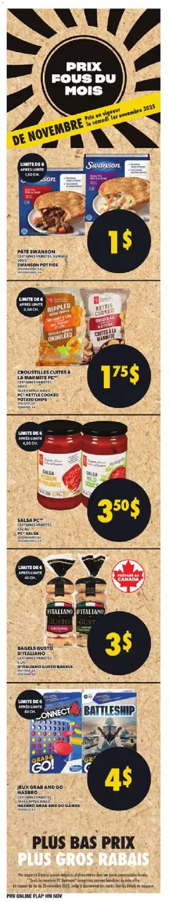 Preview of leaflet Weekly flyer / circulaire from shop Provigo is valid from Oct 30, 2025 | Page: 3