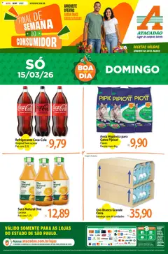 Pré-Visualização do folheto "Atacadão ofertas - SP" da loja Atacadão válido a partir de 15/03/2026
