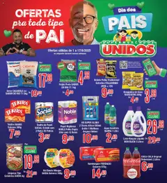 Pré-Visualização do folheto "Ofertas da semana" da loja Supermercados Unidos válido a partir de 01/08/2025