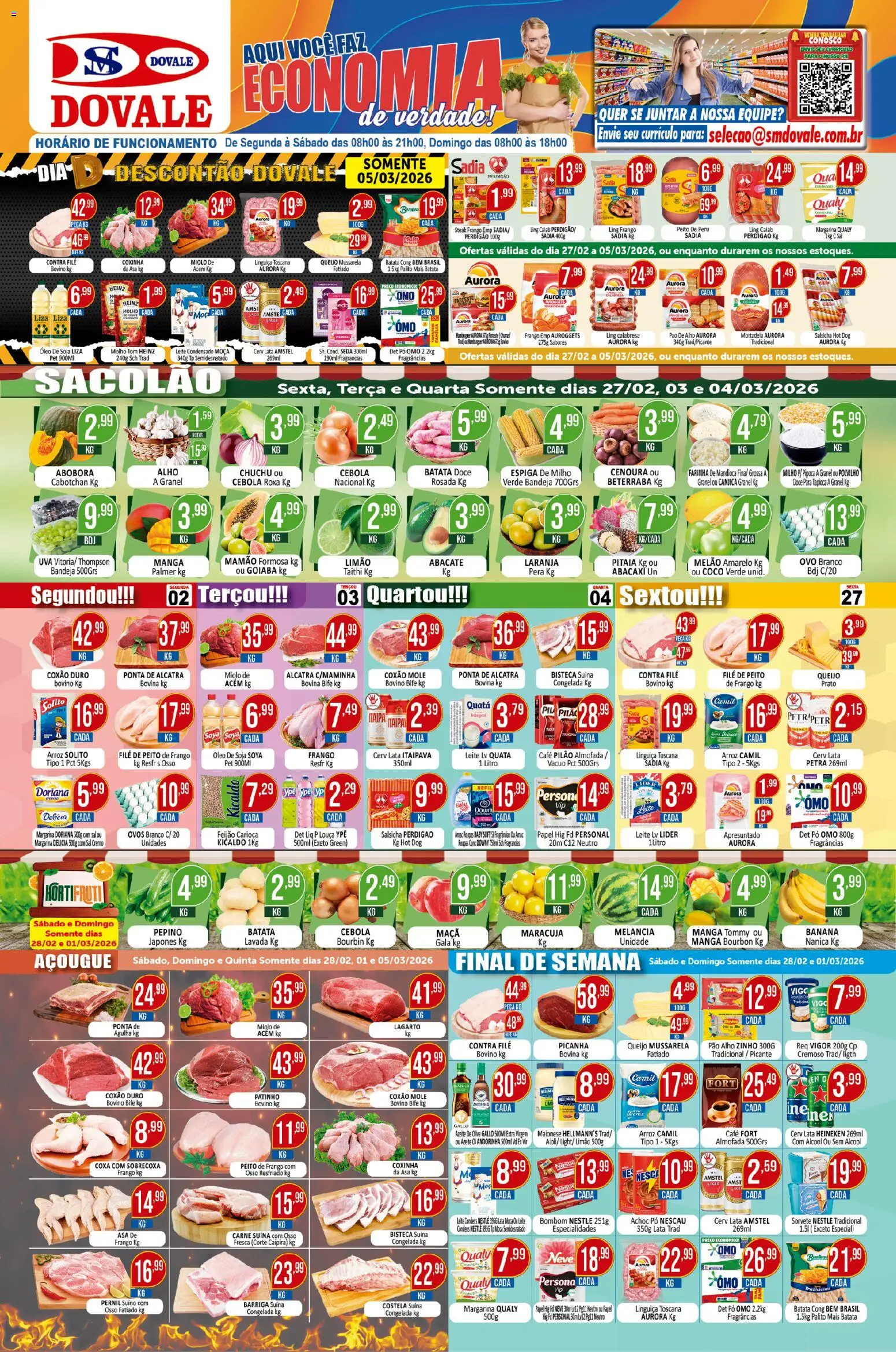 Pré-Visualização do folheto "Dovale - Ofertas da semana" da loja Dovale válido a partir de 27/02/2026