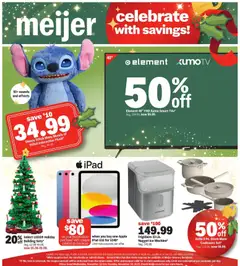 Ad Preview of Meijer Celebrate With Savings from 11/12/2025