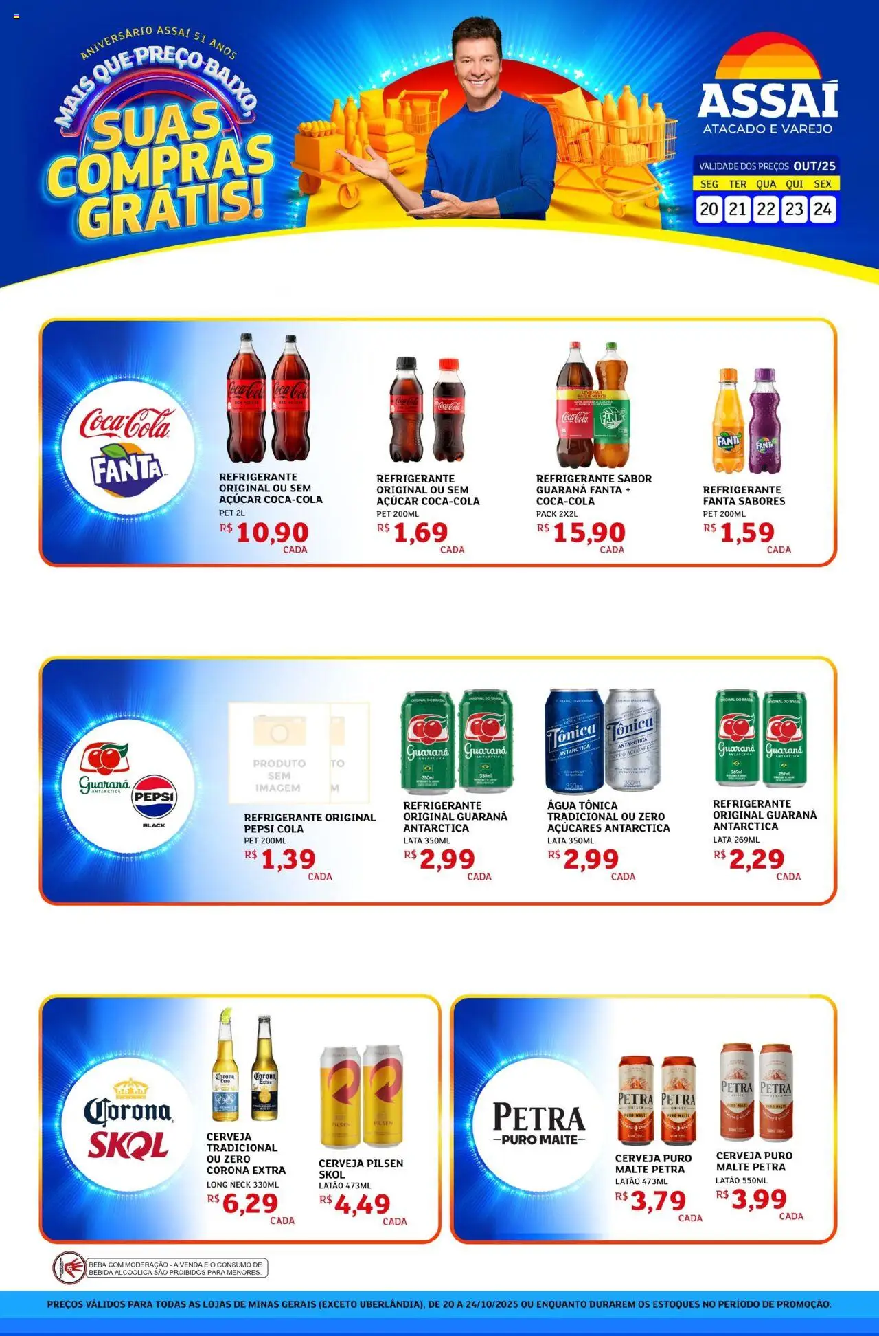 Assaí Atacadista folheto "Encarte - MG" válido a partir de 21/10/2025 - número de página 1