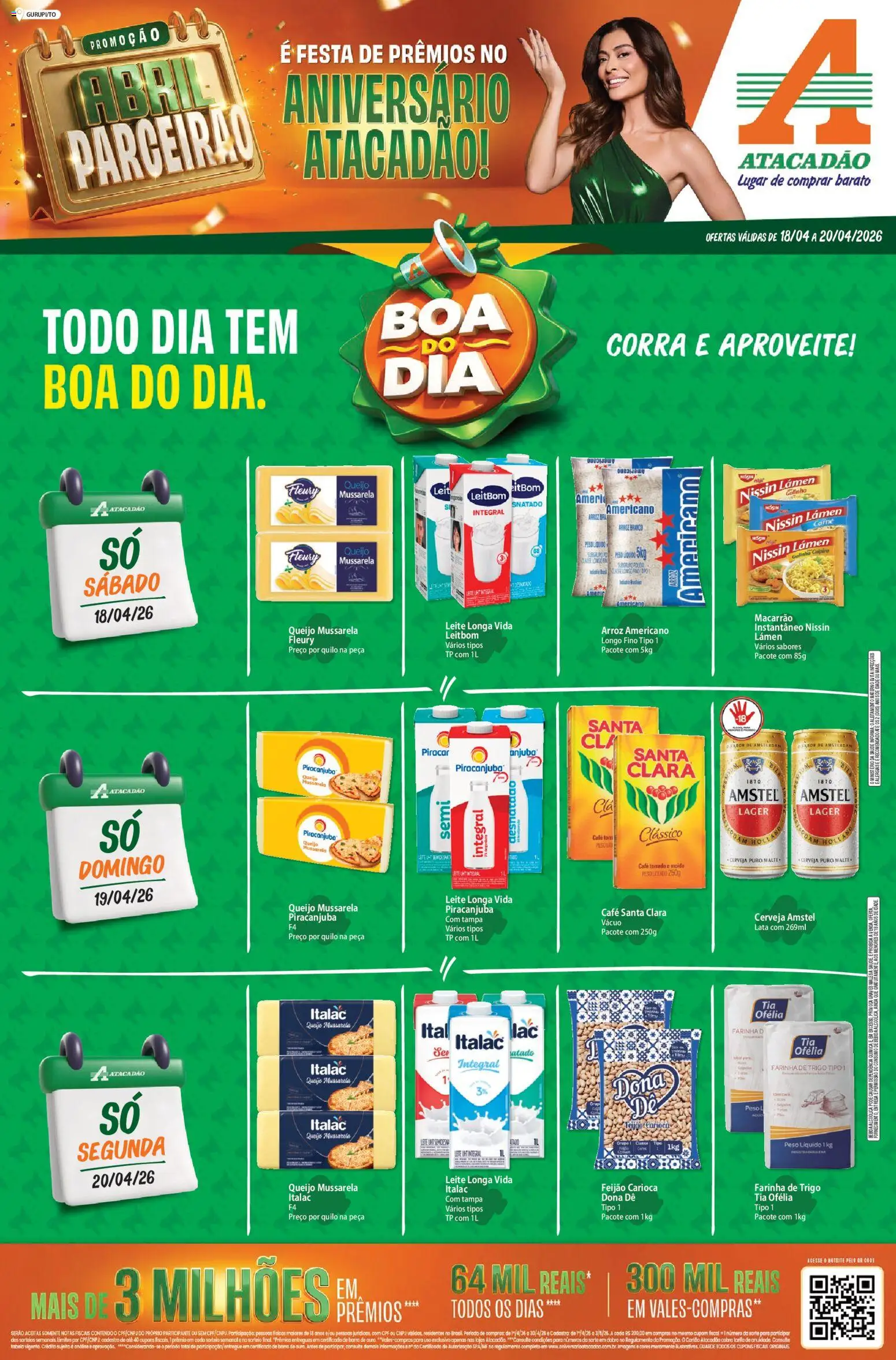 Pré-Visualização do folheto "Atacadão ofertas - TO" da loja Atacadão válido a partir de 18/04/2026