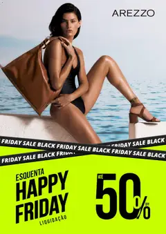 Pré-Visualização do folheto "Black Friday" da loja Arezzo válido a partir de 12/11/2025