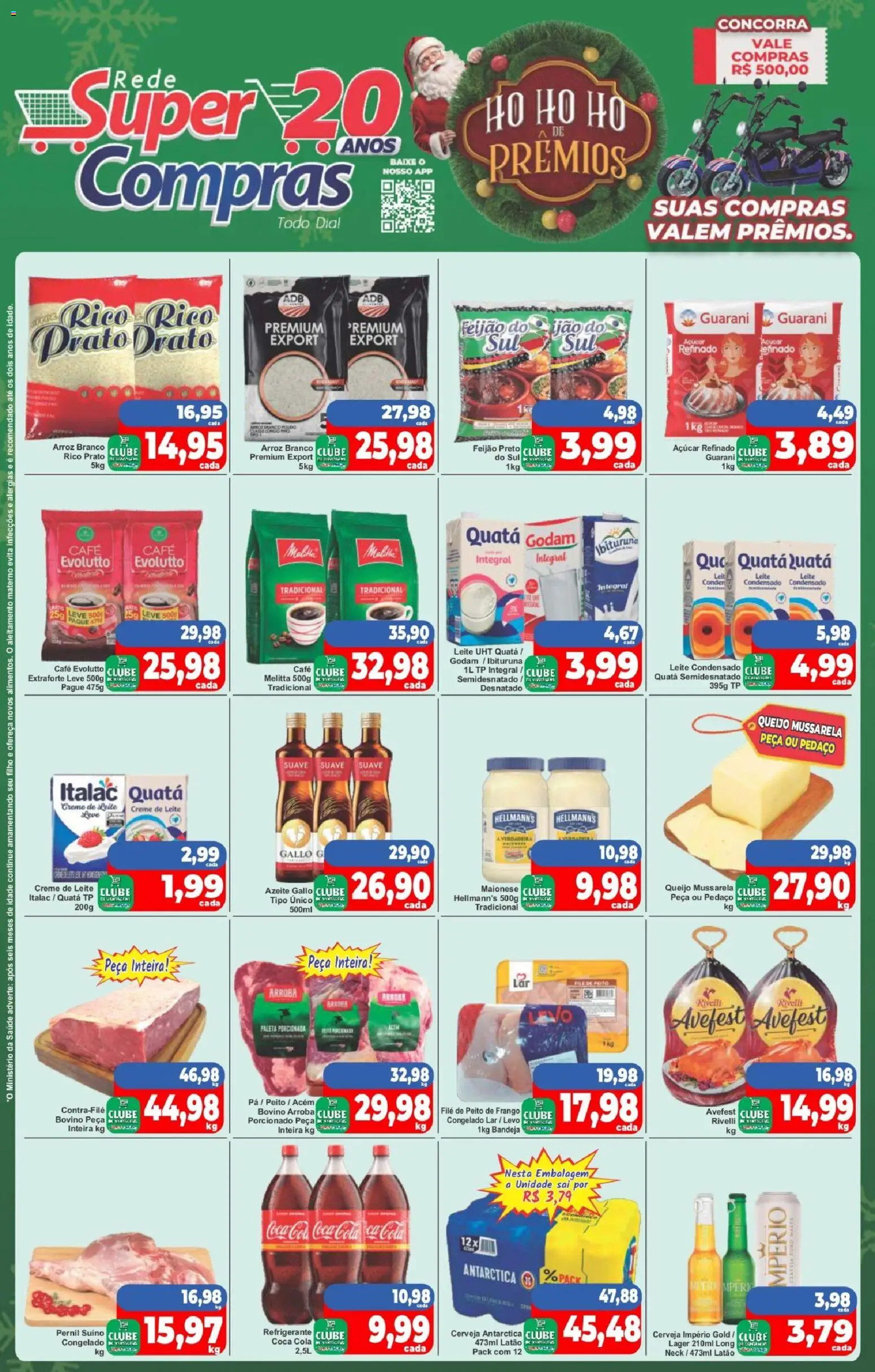 Pré-Visualização do folheto "Ofertas da semana" da loja Rede Super Compras válido a partir de 15/12/2025
