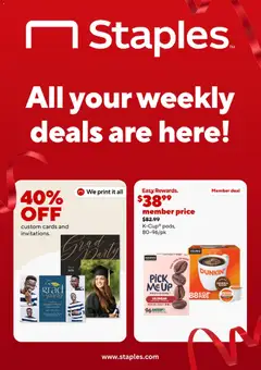 Ad Preview of Staples Staples Weekly Ad from 03/29/2026