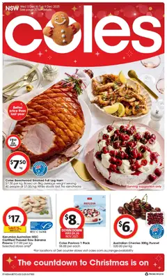 Preview of catalogue Catalogue from shop Coles valid 03/12/2025