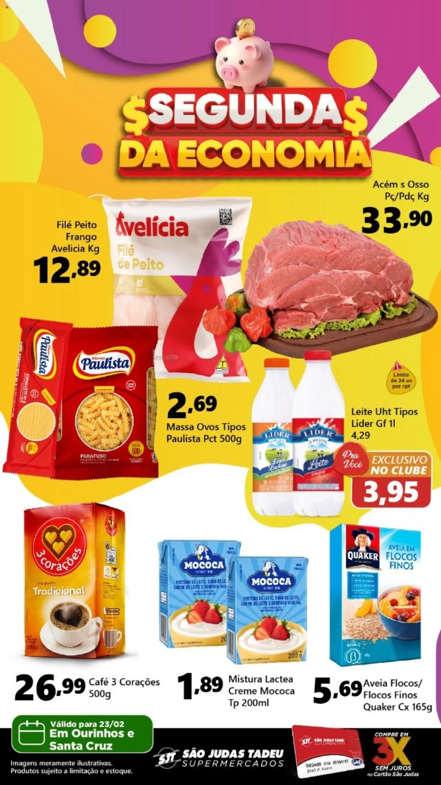 Pré-Visualização do folheto "Ofertas da semana" da loja São Judas Tadeu válido a partir de 23/02/2026