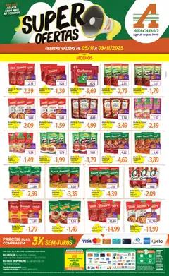 Pré-Visualização do folheto "Ofertas - RR" da loja Atacadão válido a partir de 05/11/2025