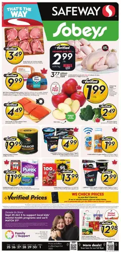 Preview of leaflet Weekly Flyer - AB from shop Safeway is valid from Sep 25, 2025