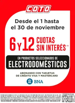 Vista previa del folleto de la tienda Coto válido desde el 01/11/2025 