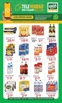 Pré-Visualização do folheto "Ofertas Televendas " da loja GIGA Atacado válido a partir de 27/10/2025