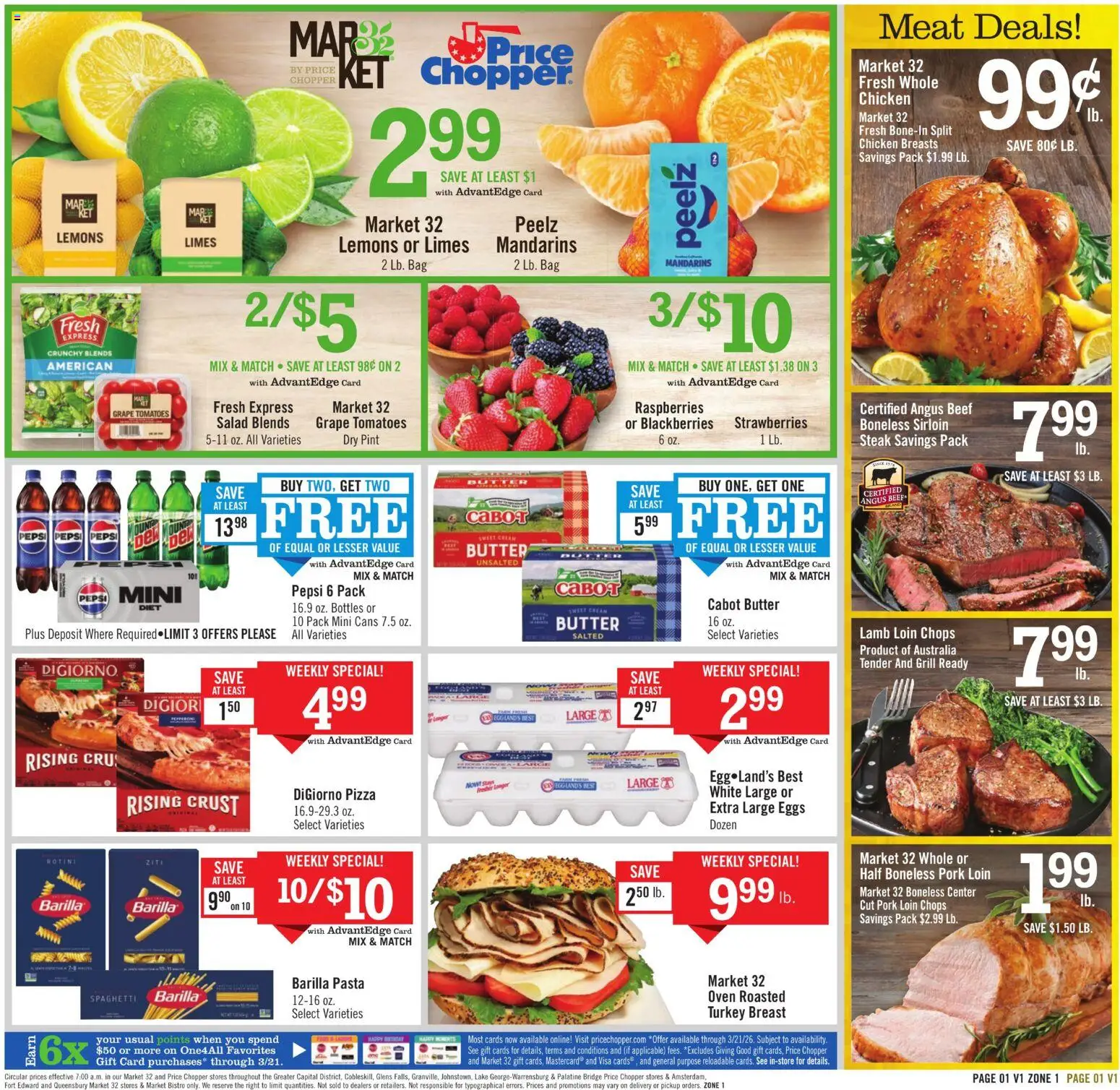Ad Preview of Price Chopper Price Chopper Weekly Ad from 03/15/2026
