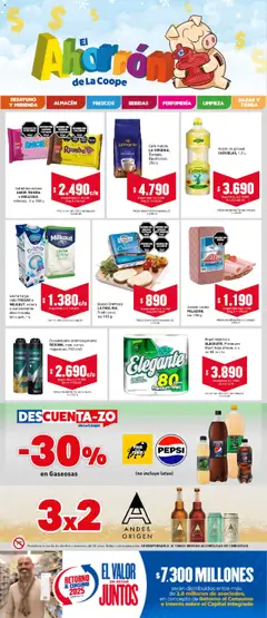 Vista previa del folleto de la tienda Cooperativa Obrera válido desde el 31/07/2025 