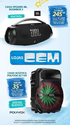 Pré-Visualização do folheto "Ofertas atuais" da loja Lojas Cem válido a partir de 20/10/2025 | Página: 58