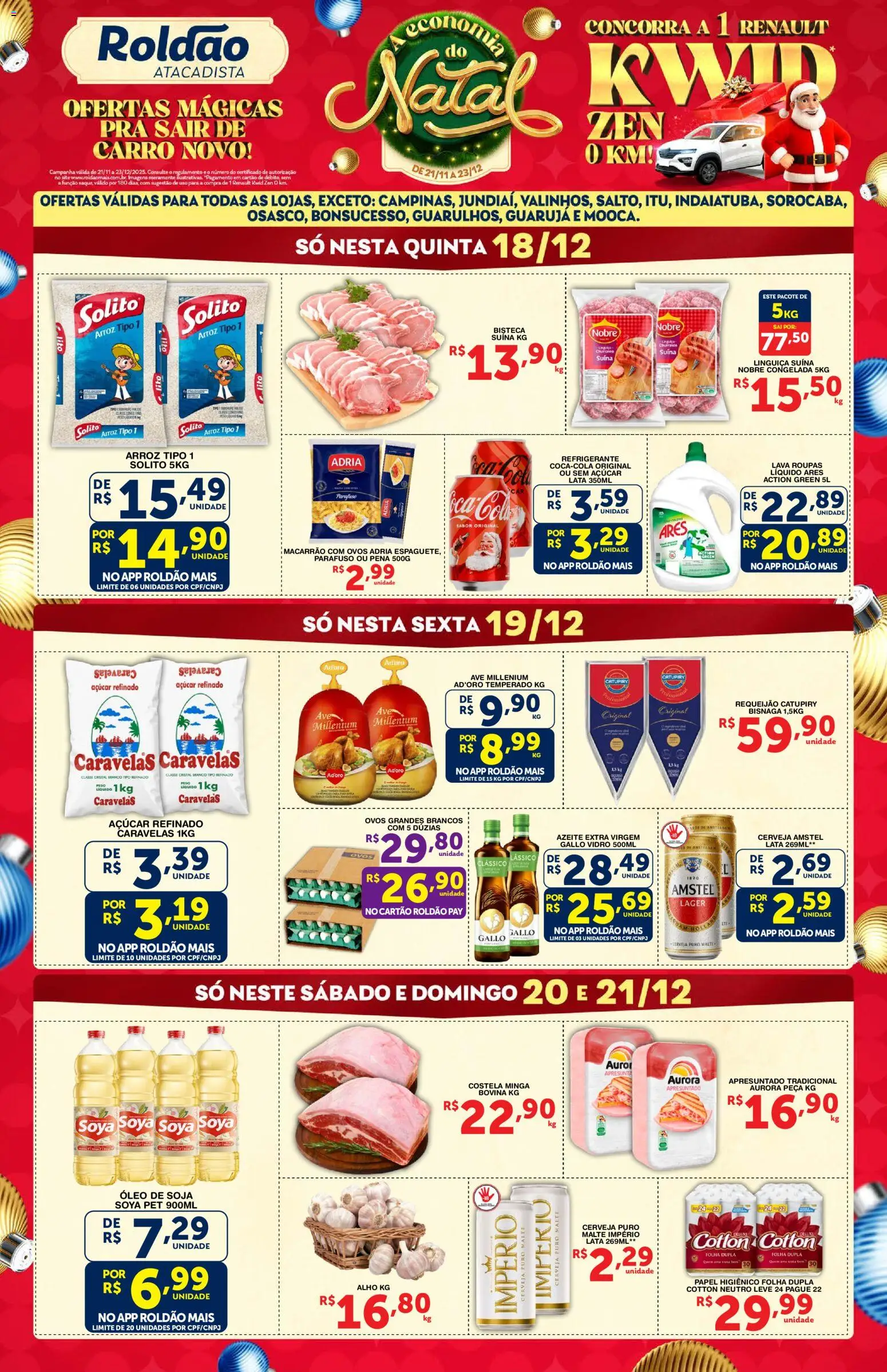 Pré-Visualização do folheto "Ofertas Fim de Semana Arrasador" da loja Roldão válido a partir de 18/12/2025