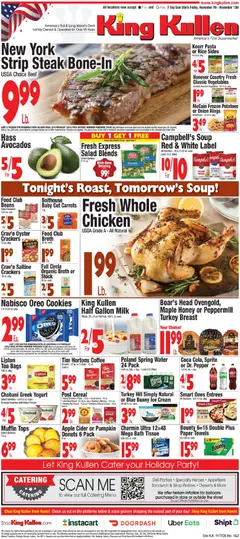 Ad Preview of King Kullen Weekly Ad from 11/07/2025 | Page: 1