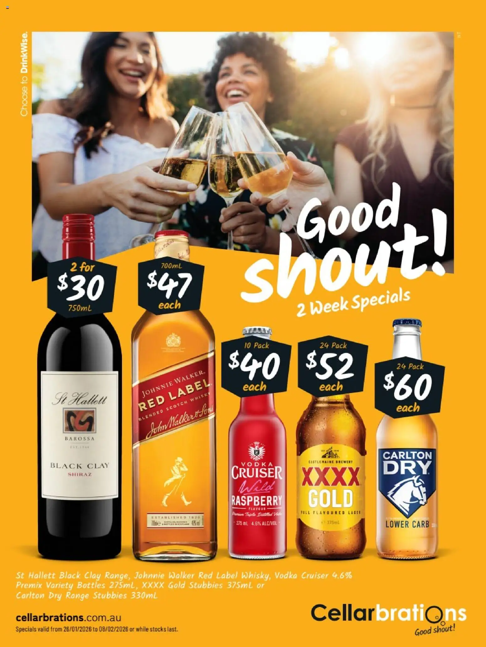 Preview of catalogue Catalogue NT from shop Cellarbrations valid 26/01/2026