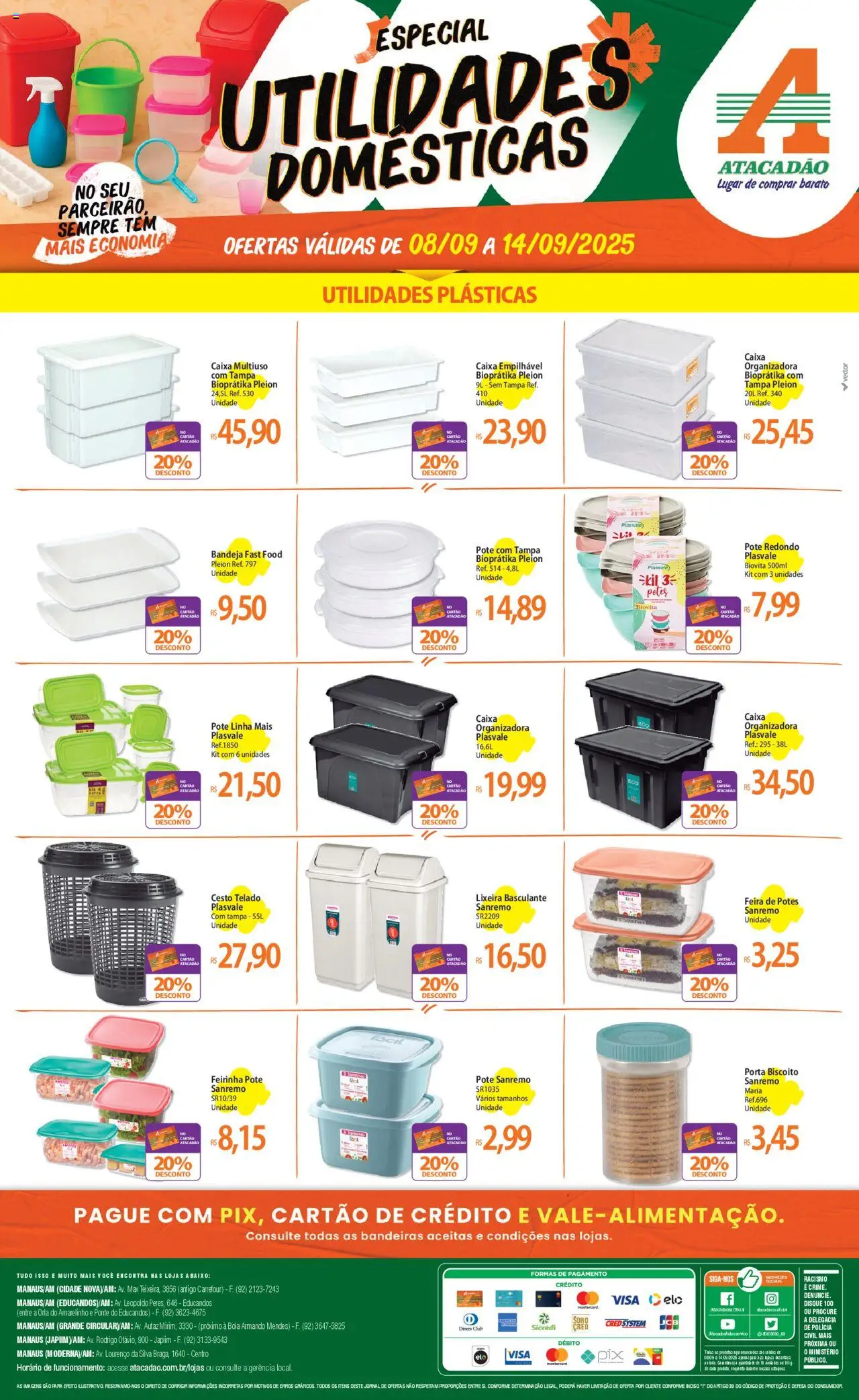 Atacadão folheto "Ofertas - AM" válido a partir de 08/09/2025 - número de página 1