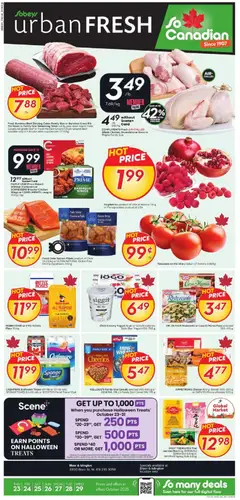 Un aperçu du dépliant Weekly Flyer - ON du magasin Sobeys est valide à partir 23 oct. 2025