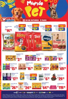 Pré-Visualização do folheto "Ofertas Mundo Pet" da loja Mateus válido a partir de 28/10/2025