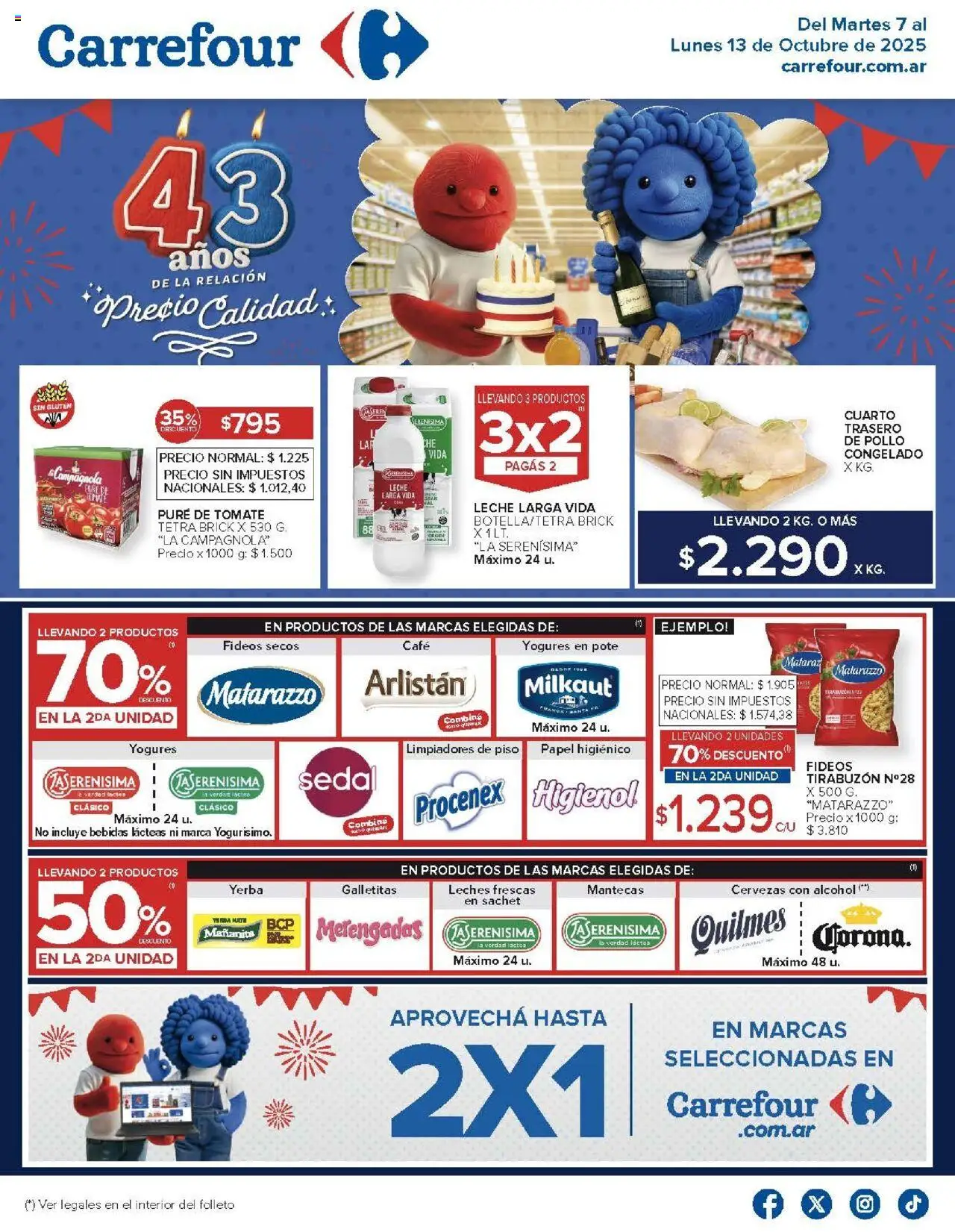 Carrefour Ofertas Chubut del 07/10/2025 >> Catálogo