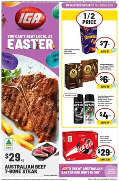 Preview of catalogue IGA catalogue NSW from shop IGA valid 25/03/2026