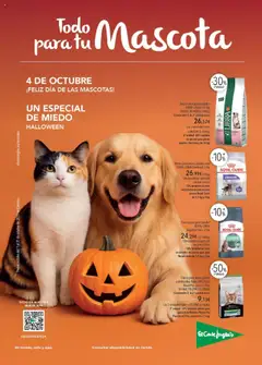 Vista previa las ofertas de la tienda El Corte Inglés - Catálogo Mascotas Octubre desde el 01/10/2025 