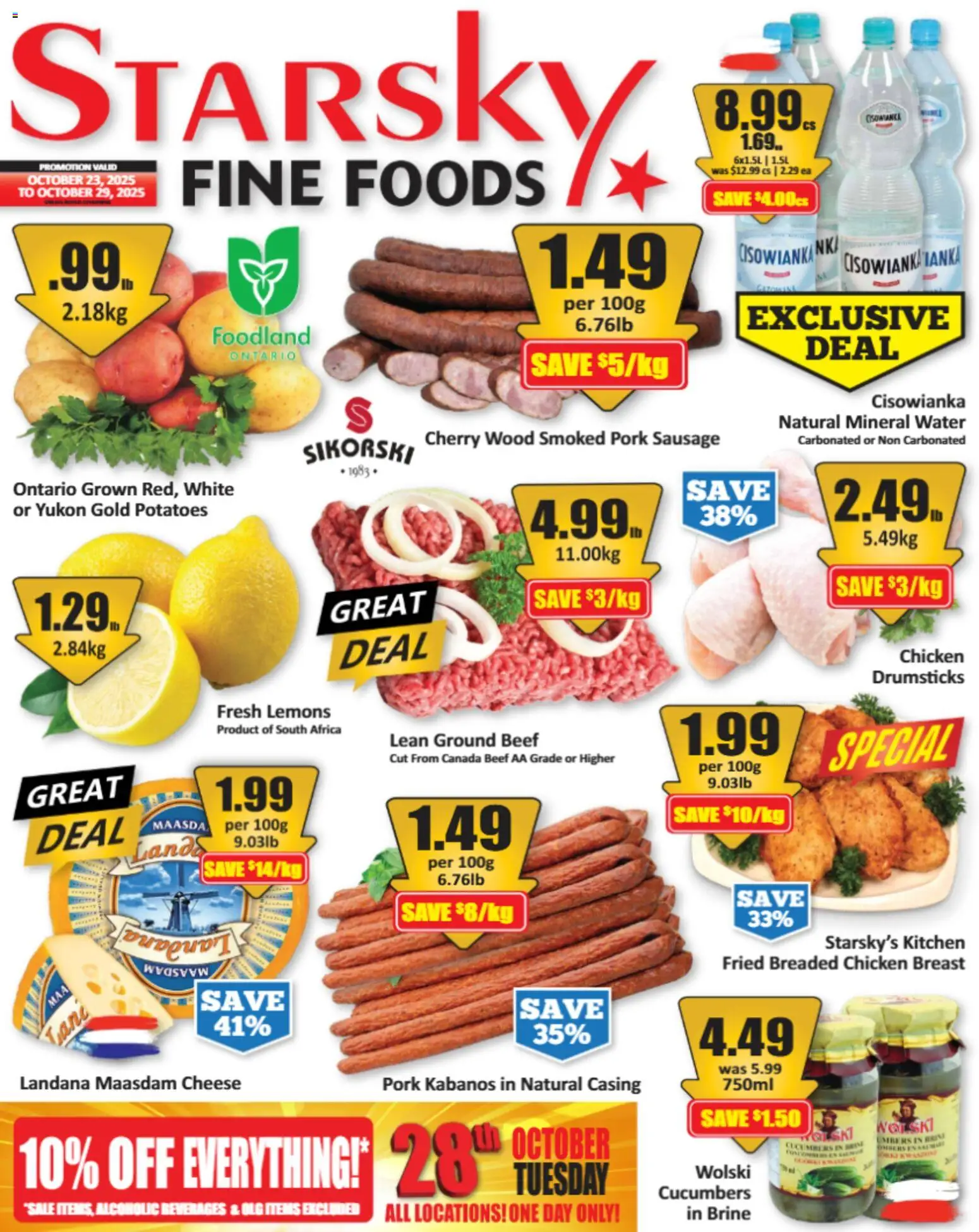 Starsky flyer valid from Oct 23, 2025 - page number 1