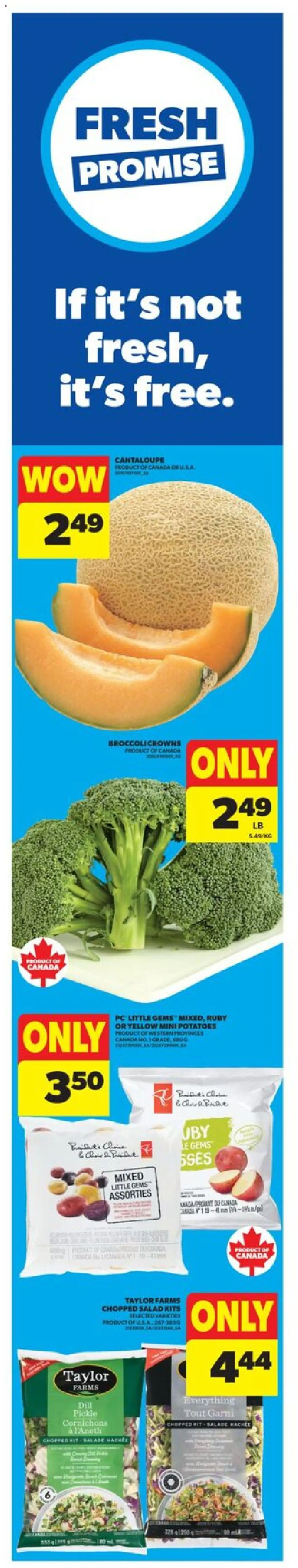 Real Canadian Superstore flyer valid from Sep 04, 2025 - page number 1
