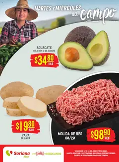 Vista previa las ofertas de la tienda Soriana - Folleto desde el 12/08/2025 