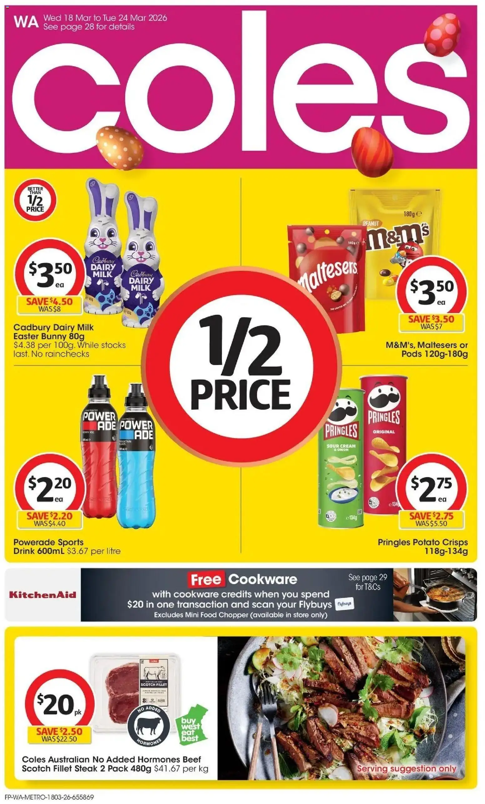 Preview of catalogue Coles catalogue WA from shop Coles valid 18/03/2026