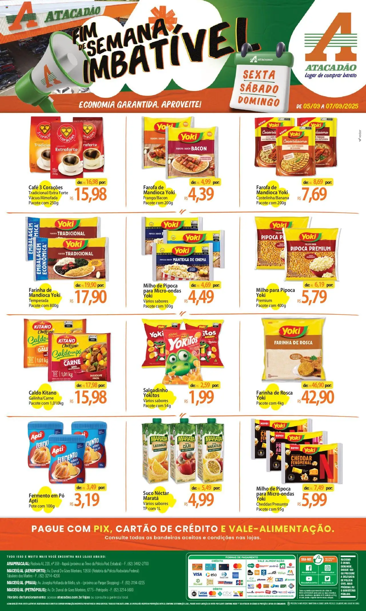 Atacadão folheto "Ofertas - AL" válido a partir de 05/09/2025 - número de página 1