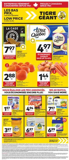 Un aperçu du dépliant Weekly flyer / circulaire du magasin Giant Tiger est valide à partir 3 sept. 2025