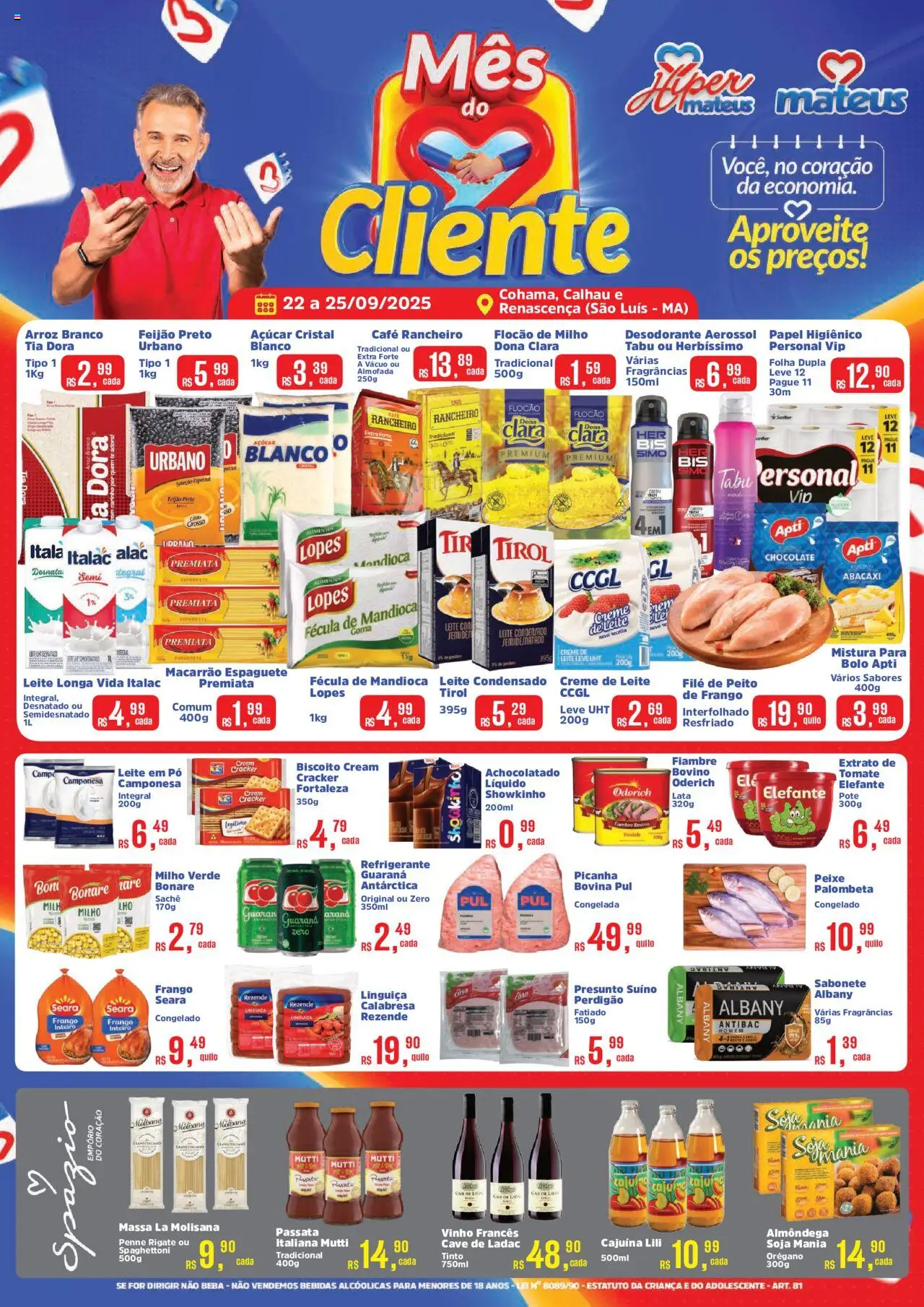 Mateus folheto "Ofertas da semana" válido a partir de 22/09/2025 - número de página 1