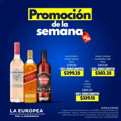 Vista previa las ofertas de la tienda La Europea - Catálogo Promoción de la semana desde el 12/01/2026 