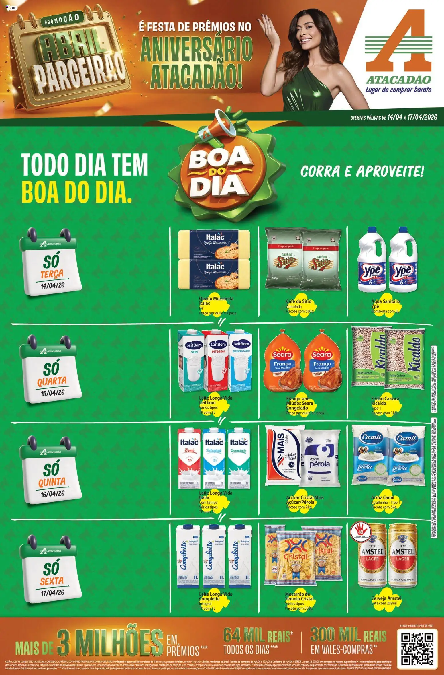Pré-Visualização do folheto "Atacadão ofertas - DF" da loja Atacadão válido a partir de 14/04/2026