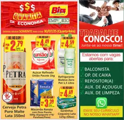 Pré-Visualização do folheto "Ofertas do Dia" da loja Big Supermercados válido a partir de 30/07/2025