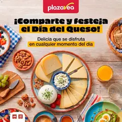Vista previa de Plaza Vea - AVISO DIA DEL QUESO de la tienda Plaza Vea válido desde 26/03/2026