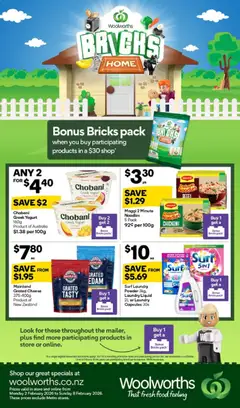 Preview of catalogue Catalogue South Island from shop Woolworths valid 2 Feb 2026