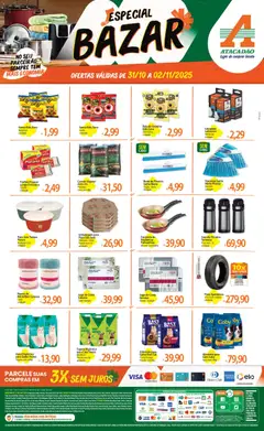 Pré-Visualização do folheto "Ofertas - SP" da loja Atacadão válido a partir de 31/10/2025